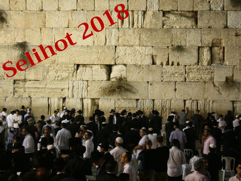 selihot jerusalem 2018