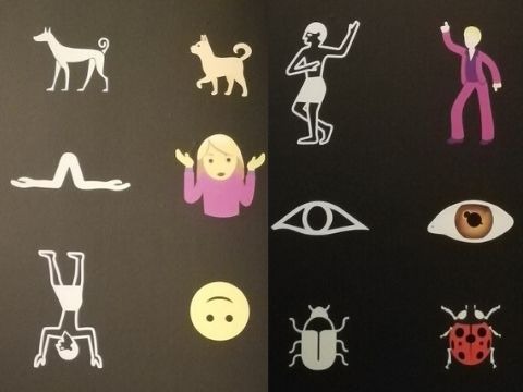 emoj hiéroglyphes