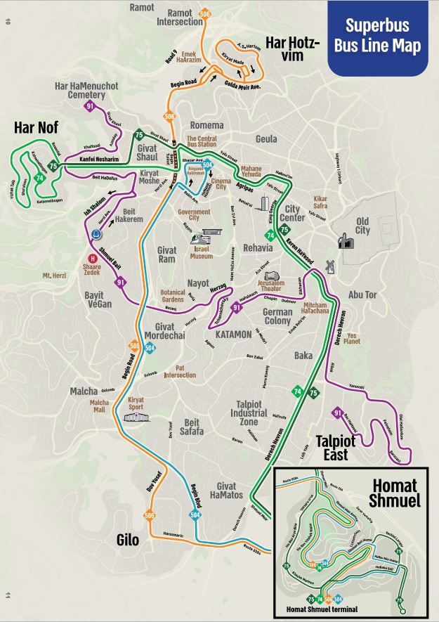 superbus map