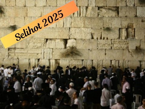 Selihot 2025 Selihot 2025